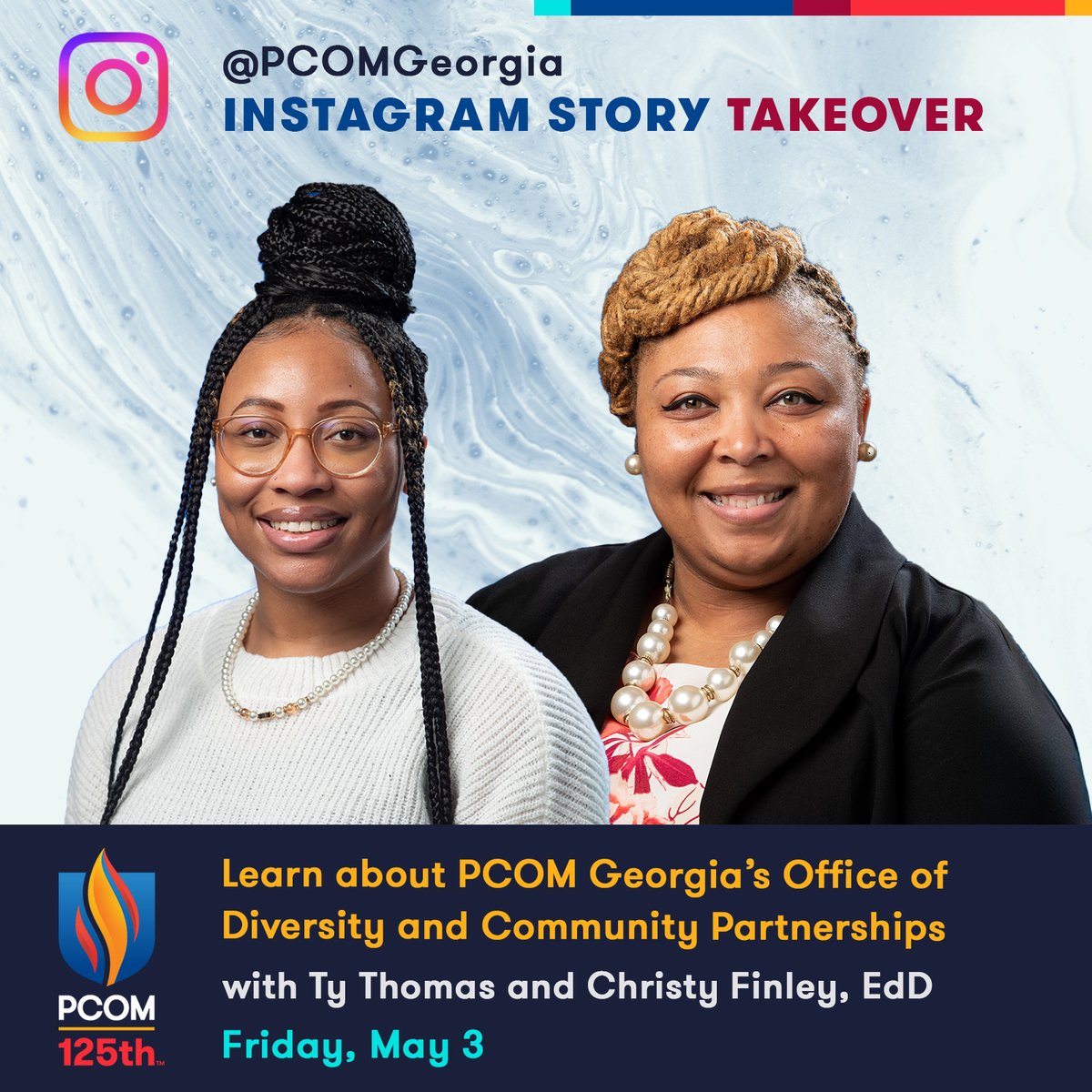 How much do you know about our Office of Diversity & Community Partnerships? 

TODAY, go behind the scenes with our team members to learn about the resources available to our campus community. Follow along as they take over @pcomgeorgia's Instagram Story: instagram.com/pcomgeorgia