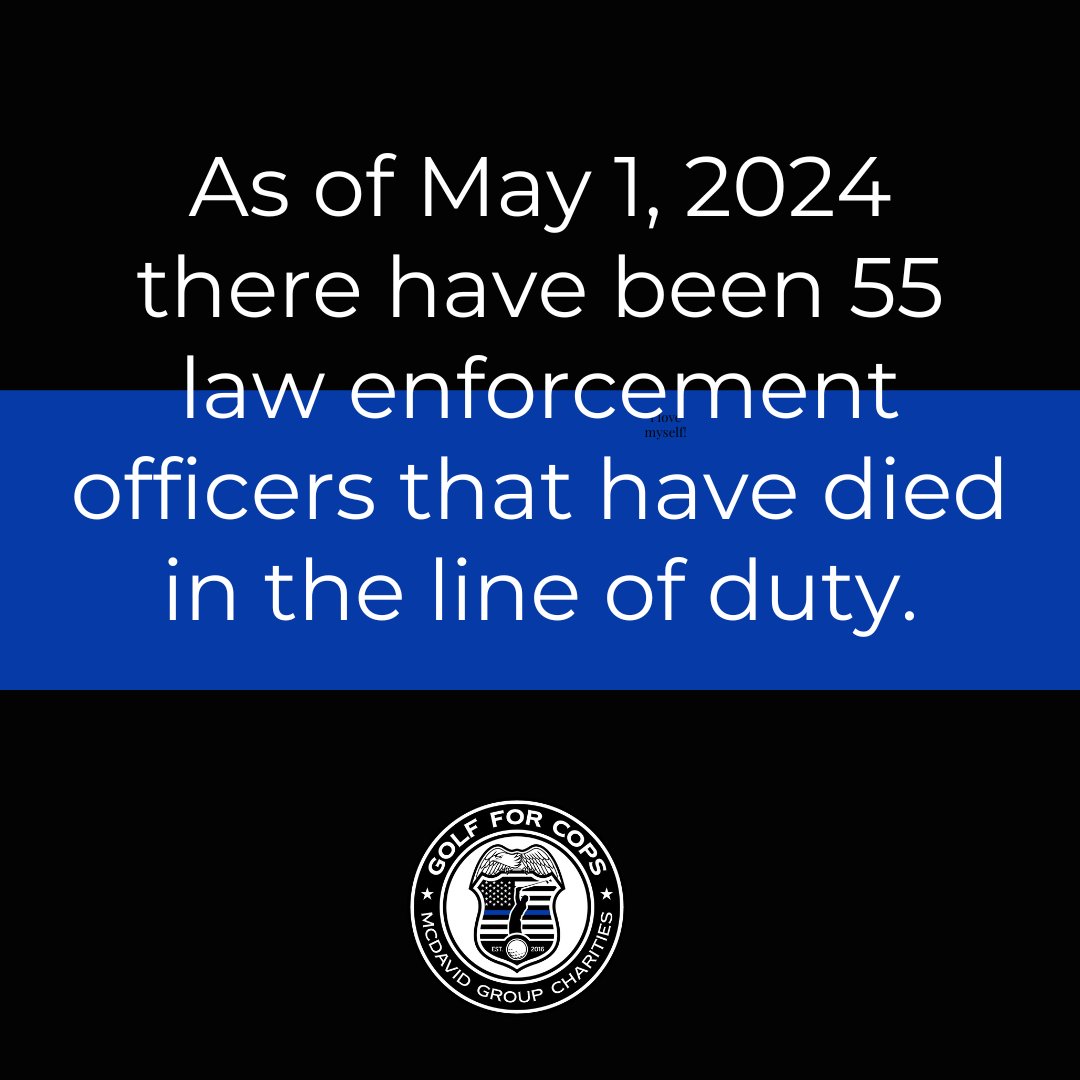 As we observe National Police Week in May, we mourn the loss of the 55 law enforcement officers who have tragically died in the line of duty this year.

#NationalPoliceWeek #supportingthefamiliesoffallenlawenforcement #scholarships #thisiswhywebacktheblue