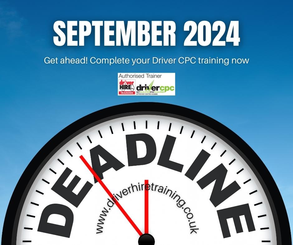 Less than 5 months until the #DriverCPC #training ‘deadline’! Many drivers are still in the 5-year cycle & their DQC will lapse if the 35 hours’ periodic training isn't completed in time. Book today & get ahead: 0131 624 7711