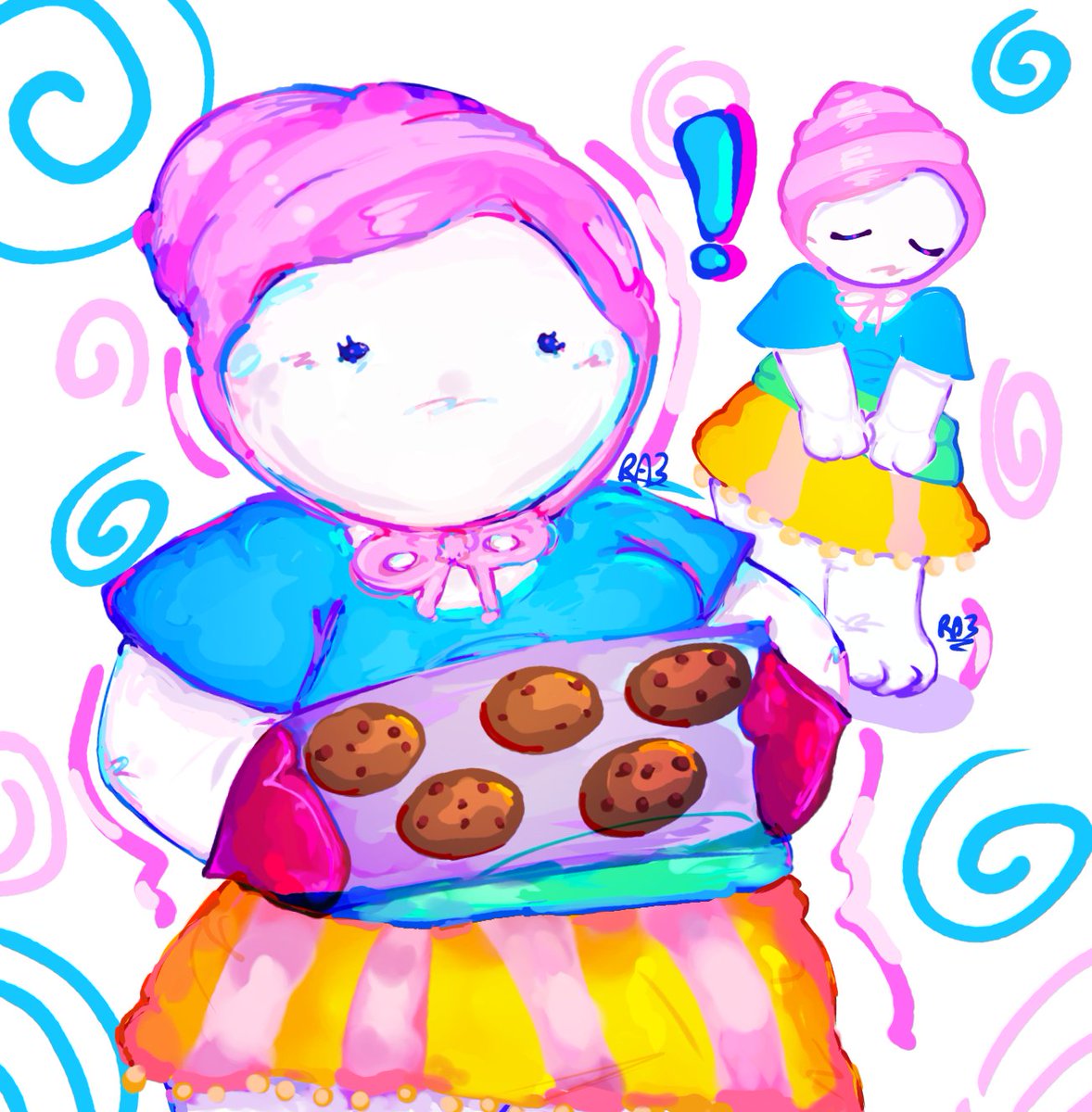 She baked you cookies!

>[💕🍪]#homestuck #homestuckart #homestuckfanart #HOM3STUCK