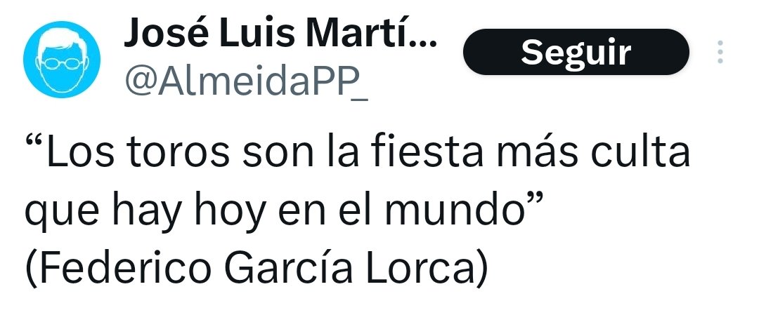 Esta gente es increíble. Lo mismo te citan a Lorca que te lo fusilan.