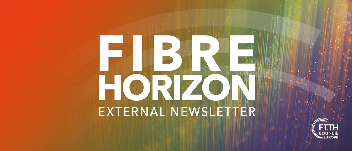📢 New month, new edition of Fibre Horizon newsletter! Your favourite way to catch up with the latest news from the #telecom industry, latest updates from our members as well as the upcoming events by the FTTH Council Europe is here. Read more ➡️buff.ly/4acyFSw