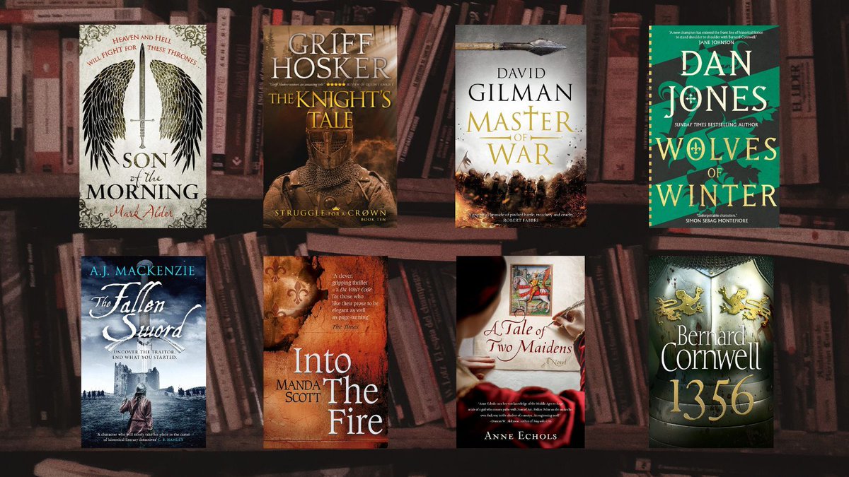 Today's #FollowFriday theme is: The Hundred Years' War. To recommend a writer whose work is set amid the carnage of the period, add to the list and re-post! @barrowcliffe @davidgilmanuk @HoskerGriff @dgjones @AJMacKnovels @MandaScott @AnneSEchols @BernardCornwell