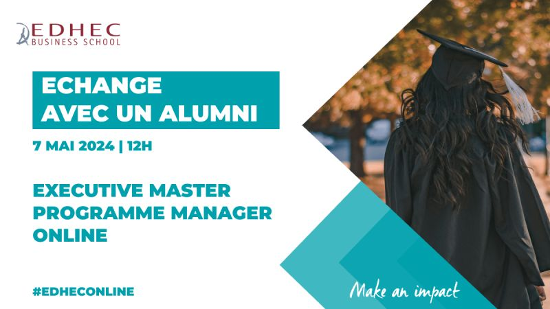 📣 Rejoignez-nous pour un échange avec notre directeur académique Christophe Abrial et un alumni de l'Executive Master Programme Manager Online, pour découvrir le programme à travers son expérience, et lui poser toutes vos questions ! 🗓️ 7 mai : ow.ly/IMW650RvtaJ