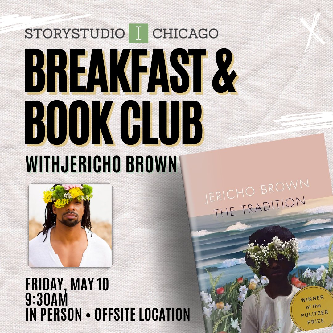 Good morning, writers! Breakfast & Book Club is one week from today! storystudiochicago.org/classes/ticket…