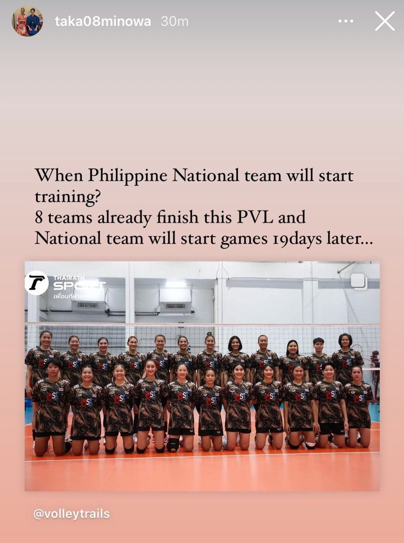 Louder for the people in the back please! 📣🇵🇭🏐 📸 @taka_minowa