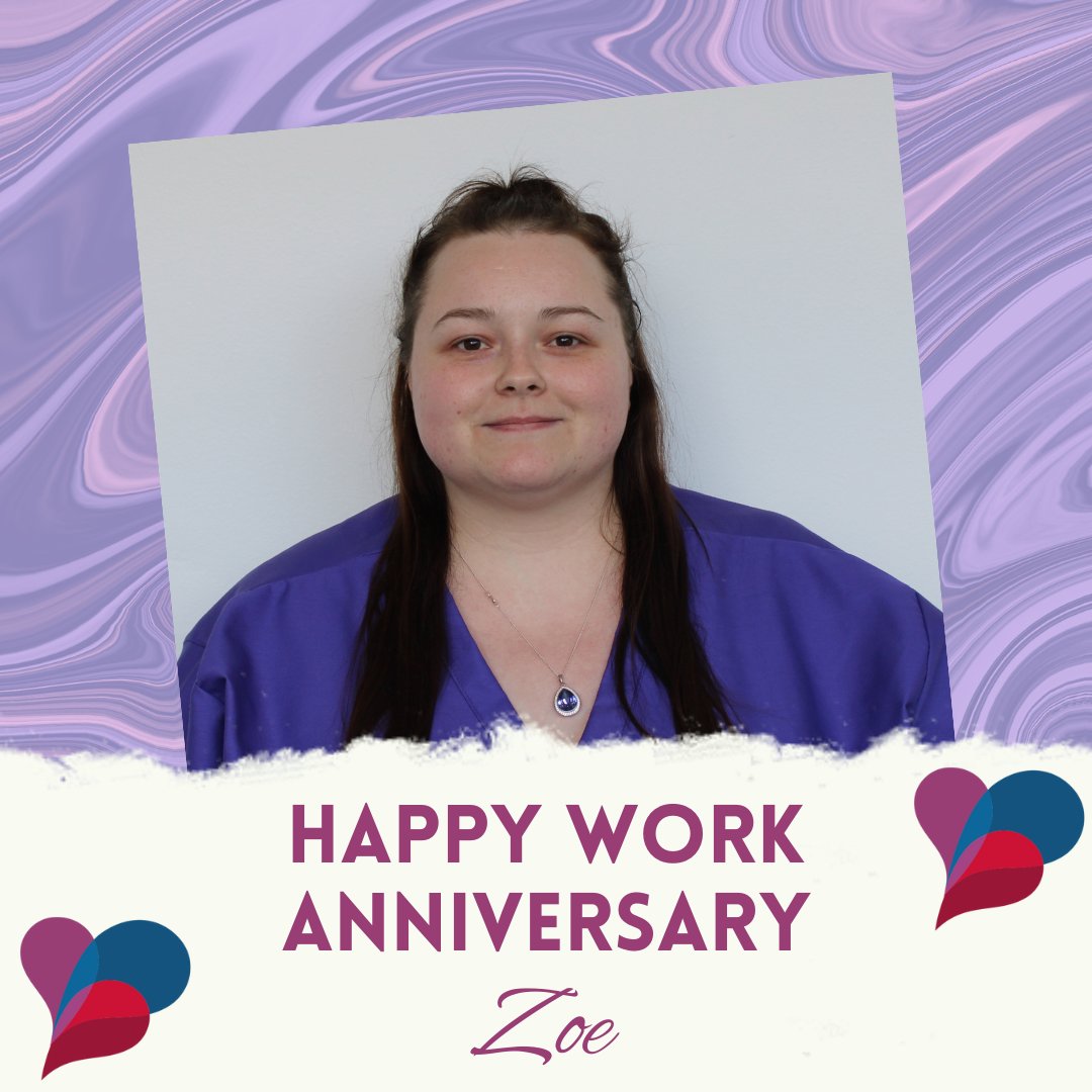 Happy 2nd #WorkAnniversary, Zoe! Zoe, we want to express our gratitude for your attentive support towards our staff and learners. Your dedication as our Education Coordinator does not go unnoticed, and we truly appreciate everything you contribute to the team💜 #DREEAMTeam