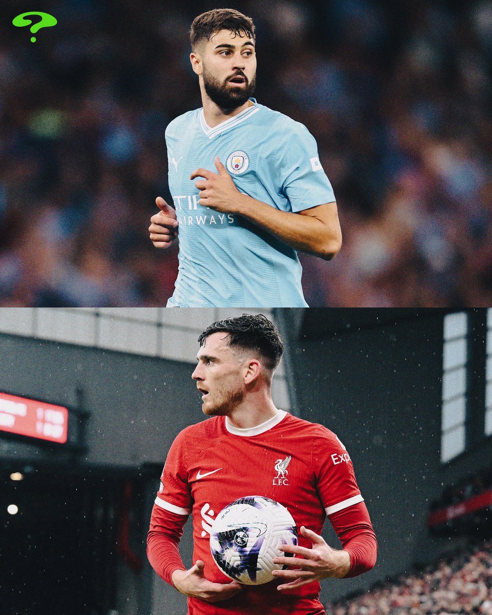 Highest rated left-backs in the Premier League this season (20+ apps):

◎ 7.04 - Joško Gvardiol
◎ 7.04 - Andy Robertson
◎ 7.00 - Dan Burn
◎ 6.96 - Antonee Robinson
◎ 6.85 - Vitalii Mykolenko