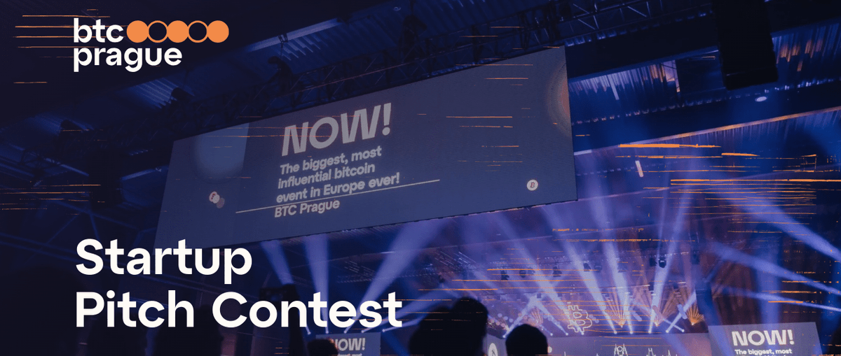 🥁Pitch Contest public voting starts NOW! A variety of #bitcoin projects applied for the #BTCPrague start-up competition. Now it's your turn to vote for your favorites. Pick the finalists advancing to live battle on stage. ⚡️voting is powered by @geyserfund! Link is below.⬇️⬇️