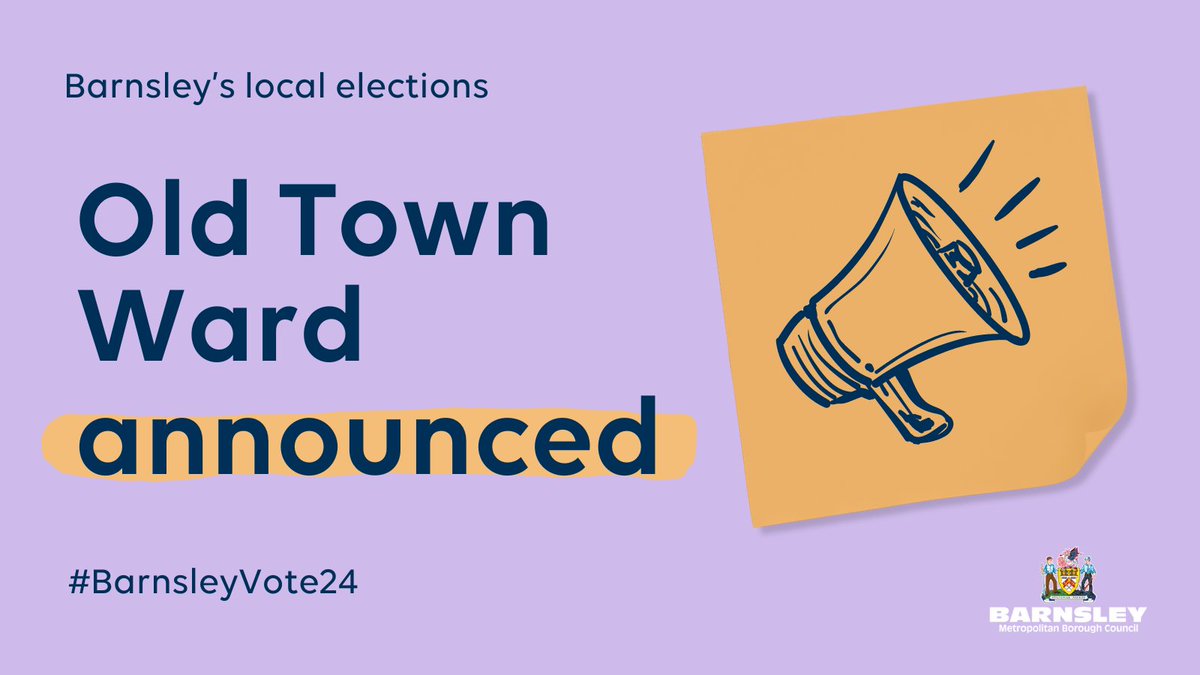 LOCAL ELECTIONS RESULT 📣 Old Town Ward: Phil Lofts, Labour Party re-elected. Number of registered electors: 8,618 Total number of ballot papers received: 2,001 Turnout: 23.21% Full results are available at barnsley.gov.uk/LE24. #BarnsleyVote24