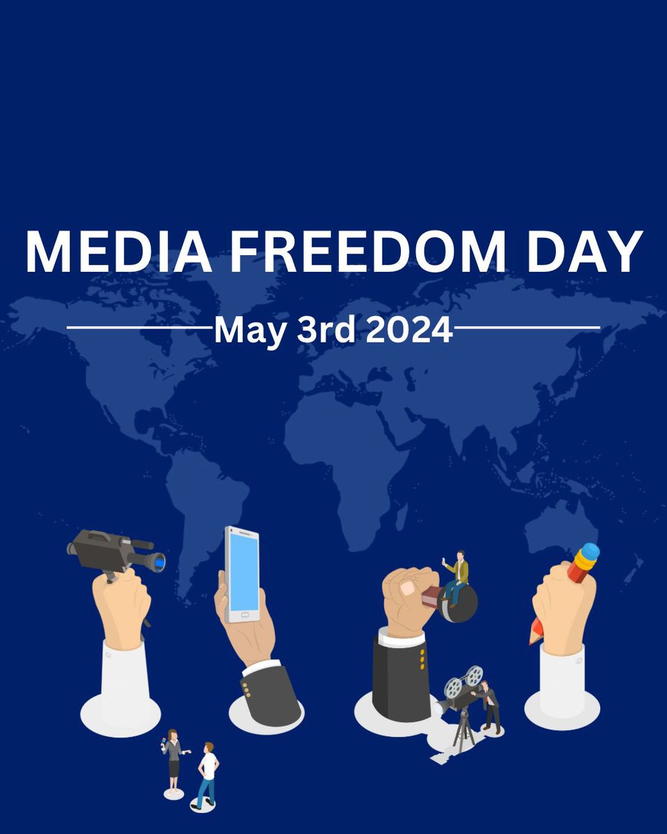 The UK 🇬🇧 remains committed to Media Freedom, and to championing democracy and human rights around the world. Independent media is essential to a functioning society. #worldmediafreedomday