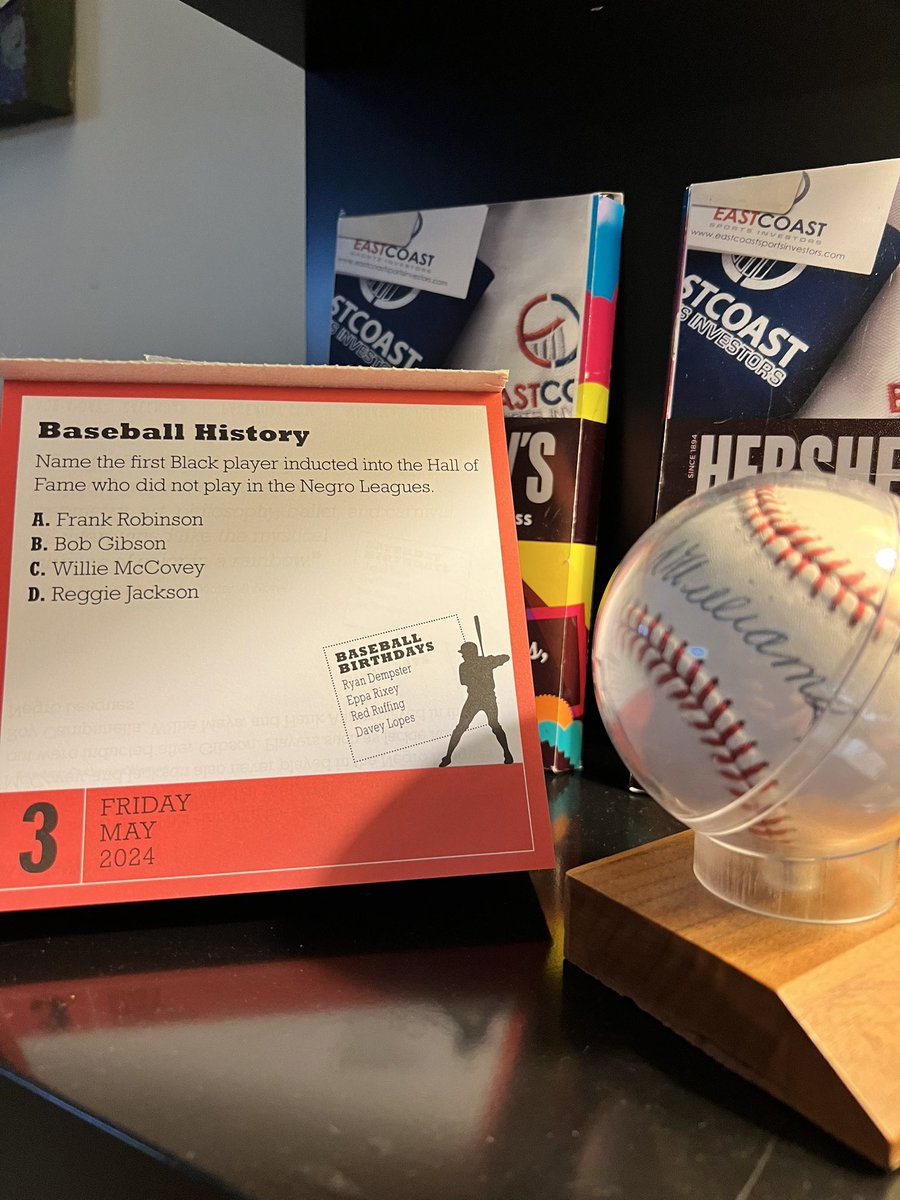 Friday, May 3rd 2024

⚾️ Trivia #BaseballHistory