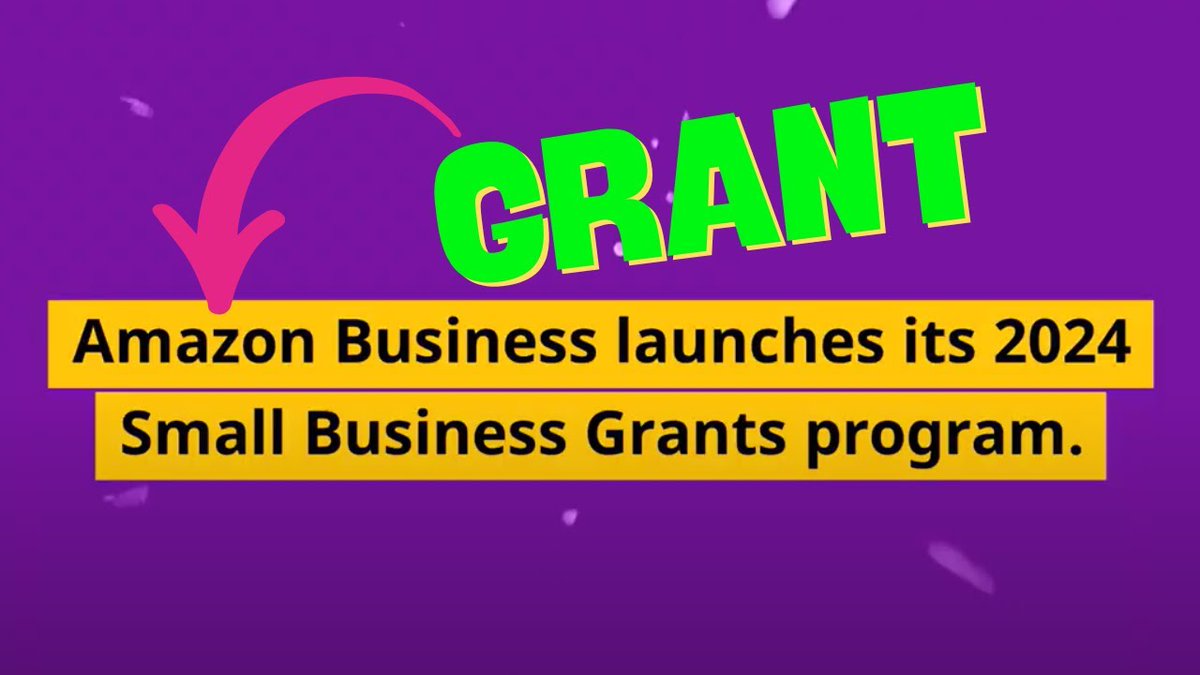 Unlock over $250,000 in #cash prizes with the 2024 Amazon Small #BusinessGrants Program! zurl.co/CpPc