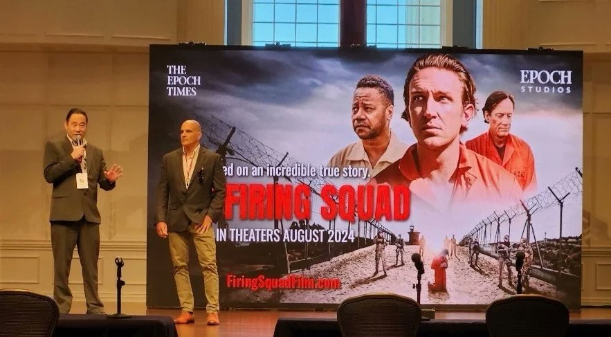 With college riots, mass shootings, and looting in stores, the world is looking for hope, and the film @FiringSquad2024 has been where many have found it. “People were coming to me completely shaken,” says star @ksorbs. “It was incredible.” firingsquadfilm.com/post/the-firin…