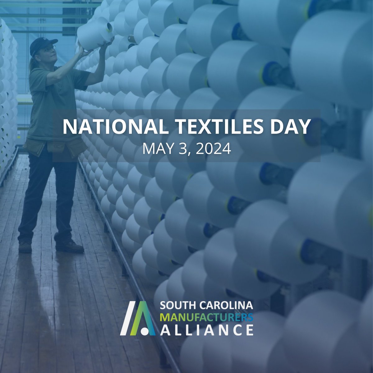 Today is #NationalTextilesDay! #DYK SCMA traces its roots to the Cotton Manufacturers Association, which was formed in 1902 to address the challenges of the region's rapidly growing textile industry? The textile industry has transformed SC and continues to create innovative…