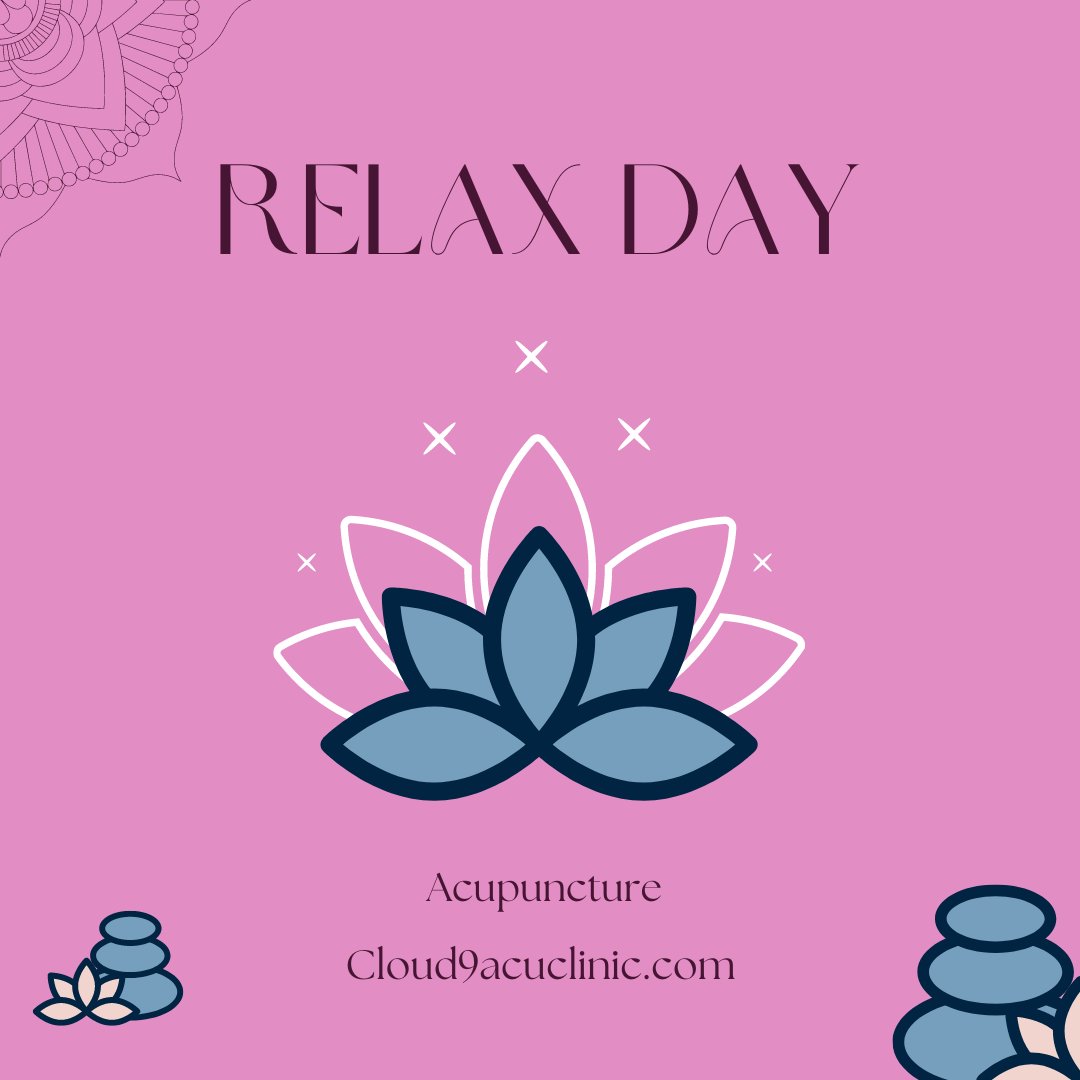 Unwind and rejuvenate. It's Relax Day at our acupuncture clinic – embrace wellbeing and tranquility. #RelaxDay #AcupunctureWellness #ZenVibes #acupuncture #vitality #selfcare #wellness #wellbeing #healthjourney #chronicpain