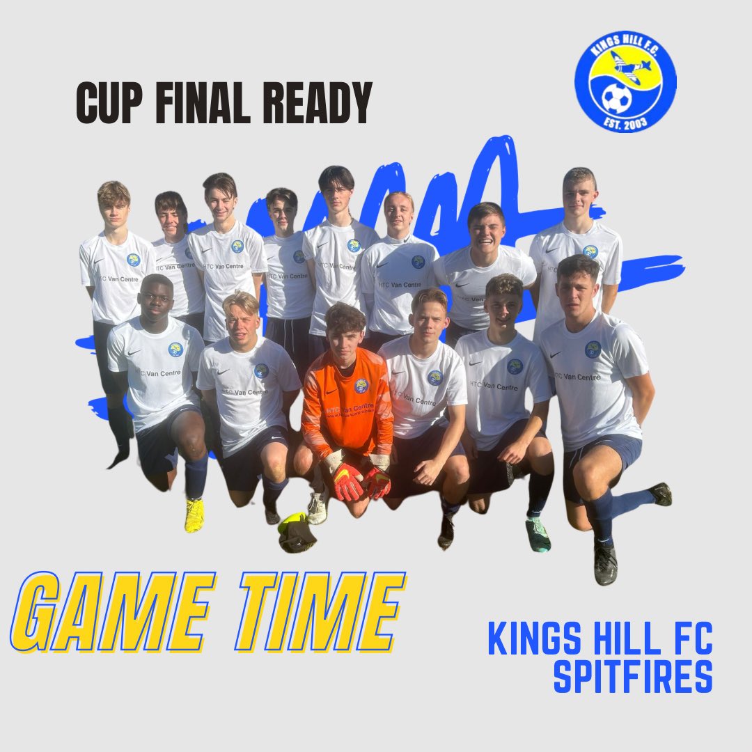 The lads are ready and we cannot wait to see them at the Gallagher tonight! Head down to the Gallagher to support the lads if you can! Good Luck Spitfires! 🟡🔵