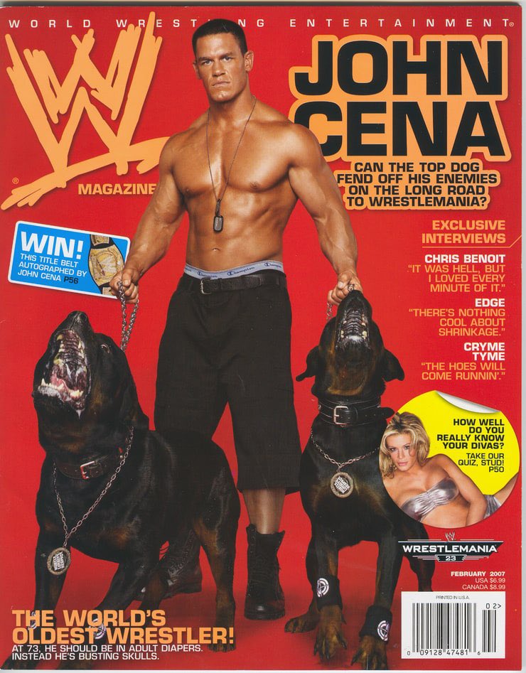 @RandyOrton @JEFFHARDYBRAND John Cena (February 2007)