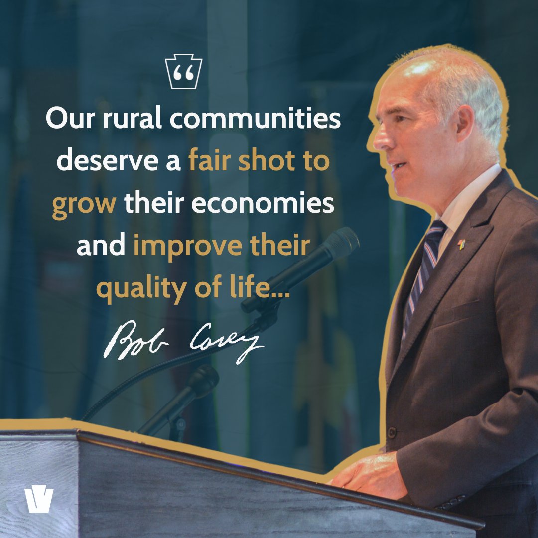 Too many rural Pennsylvania communities are unable to compete for federal funding & resources. I introduced the Rural Partnership and Prosperity Act to level the playing field for our rural towns.