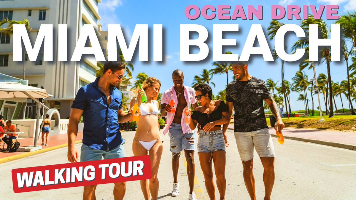 New VIDEO: Miami South Beach, Ocean Drive Walking Tour youtu.be/-PhFy6y1MKY  #miamibeach #Miami #walkingtour