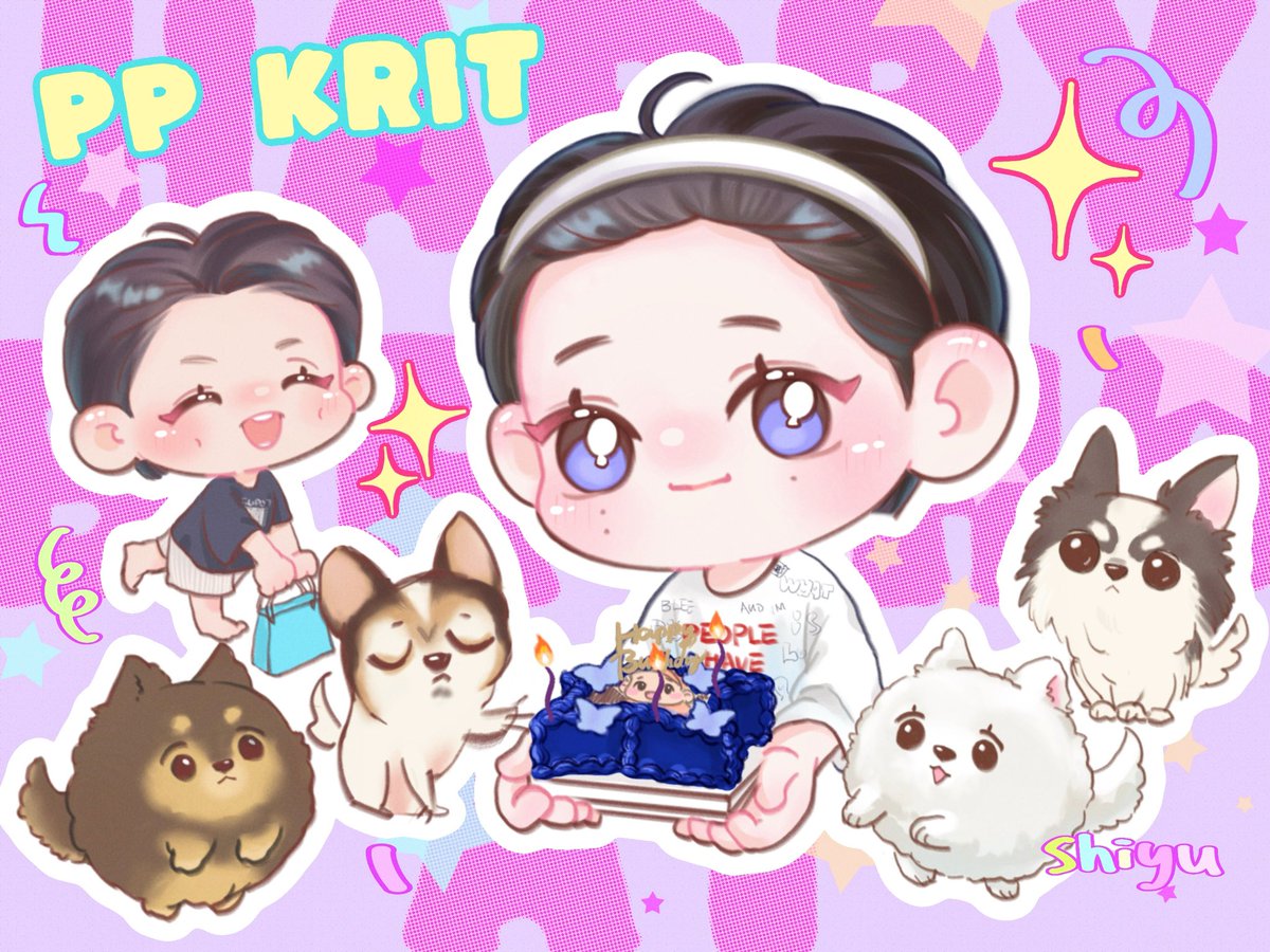 画了小寿星
#PPKrit