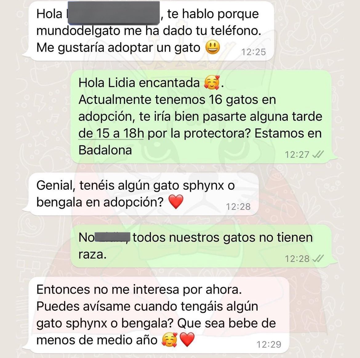 MENSAJE PARA AQUELLAS PERSONAS QUE SE ACERCAN A LAS PROTECTORAS BUSCANDO ANIMALES DE CIERTA RAZA:

Iros a tomar por culo lo suficientemente lejos como para que os de pereza ir a cualquier protectora buscando vuestra raza preferida.

FIN DEL MENSAJE.