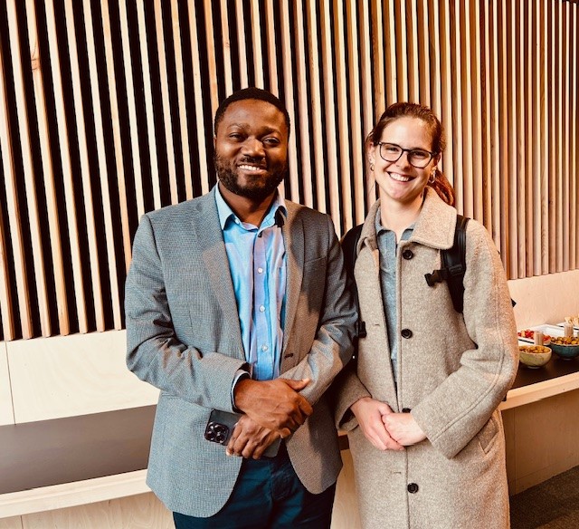 STICERD (@sticerd_lse) on Twitter photo successful networking at the LSE Economics of Environment&Energy conference when Allegra Saggese (<a href="/The_IGC/">International Growth Centre</a> policy economist) connected with guest speaker Albert Chongo (Zambian PhD student at Reading Uni)to discuss collaboration opportunities with <a href="/IGC_Zambia/">IGC Zambia</a> #environmentecon🇿🇲🤝 successful networking at the LSE Economics of Environment&Energy conference when Allegra Saggese (<a href="/The_IGC/">International Growth Centre</a> policy economist) connected with guest speaker Albert Chongo (Zambian PhD student at Reading Uni)to discuss collaboration opportunities with <a href="/IGC_Zambia/">IGC Zambia</a> #environmentecon🇿🇲🤝