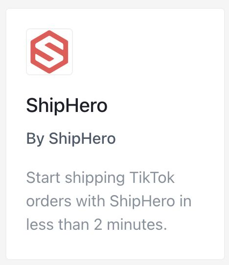 May is going to be a string of industry-changing announcements from ShipHero. Lets start with a nice little native integration - TikTok Shop. No $, no middleware, yes to shipping as many orders as you can before the US government pulls the plug.