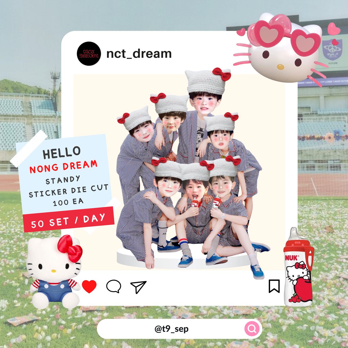 pls kindly rt ︎ ♡⃣giveaway for Dream zen 7dream Date 22-23 june 2024 🩵 7dream 🩵 🛼100 Set ᯓ standy + sticker 50 set / day location : rajamangala time 💬 : tba pls rt & show this tweet & คีพ 7d #NCTDREAM_THEDREAMSHOW3_in_BKK #NCTDREAM_THEDREAMSHOW3inBKK