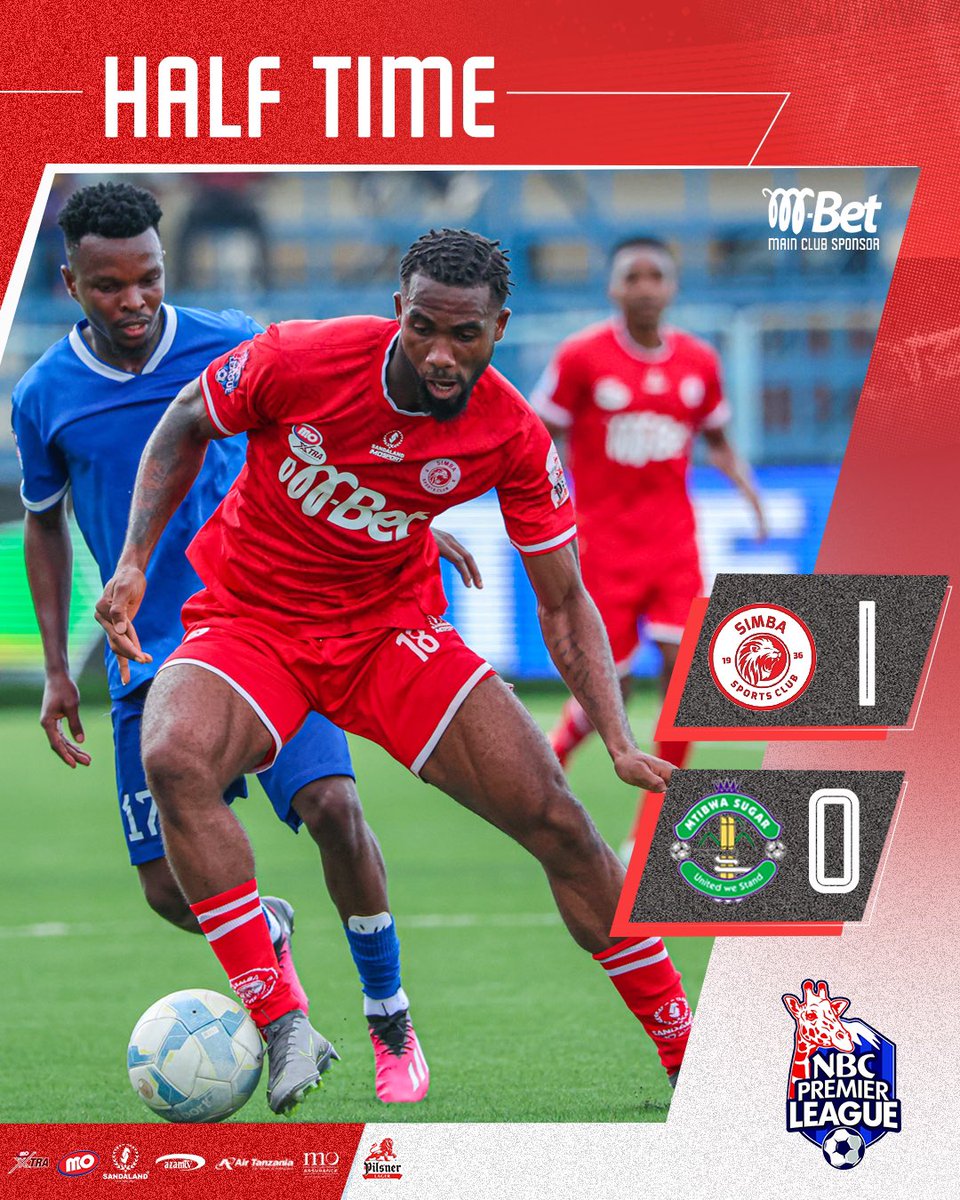 Half Time. #NBCPremierLeague #WenyeNchi #NguvuMoja