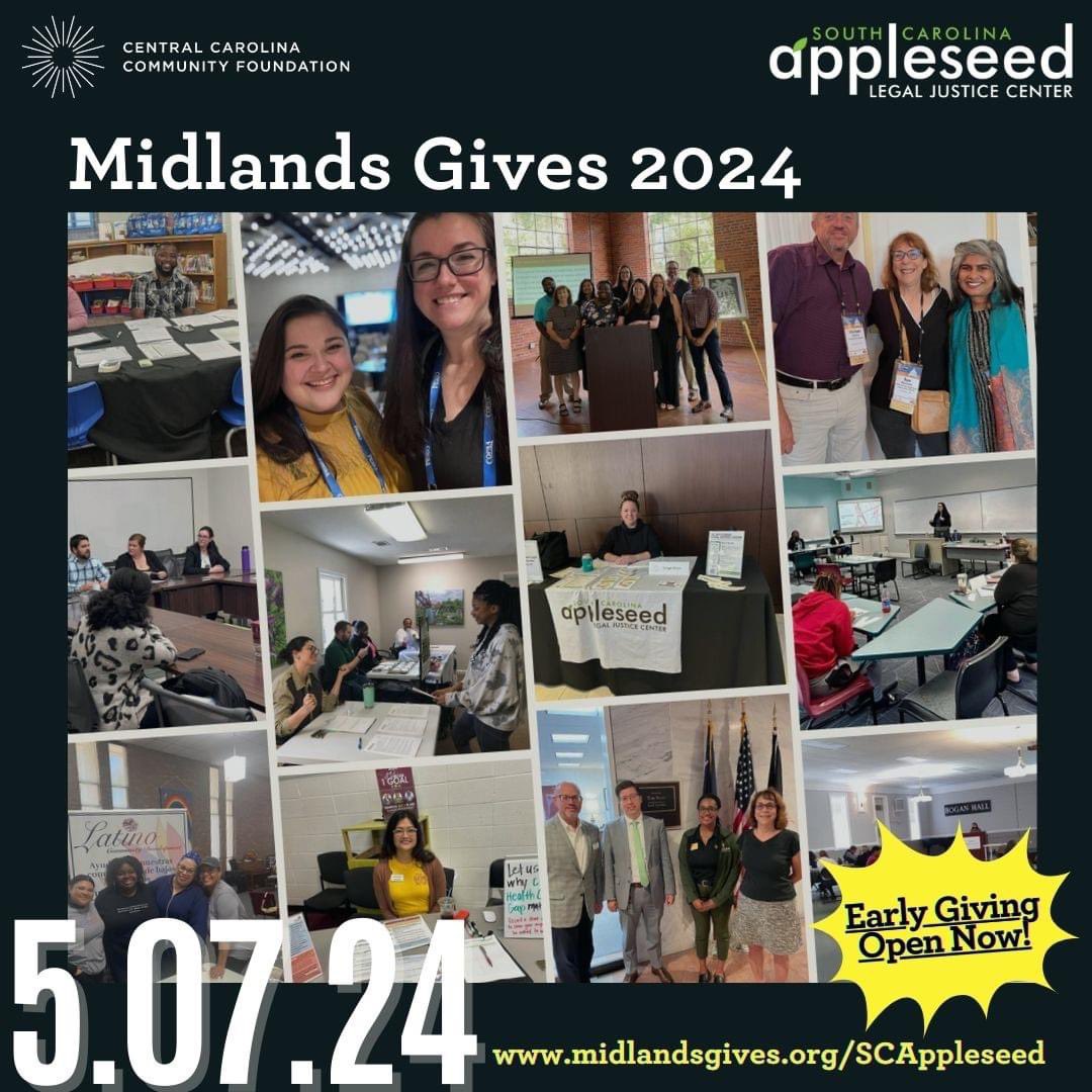 Over $2,200 in Matching Funds remaining for our #MidlandsGives!

Double your impact by giving today: midlandsgives.org/scappleseed