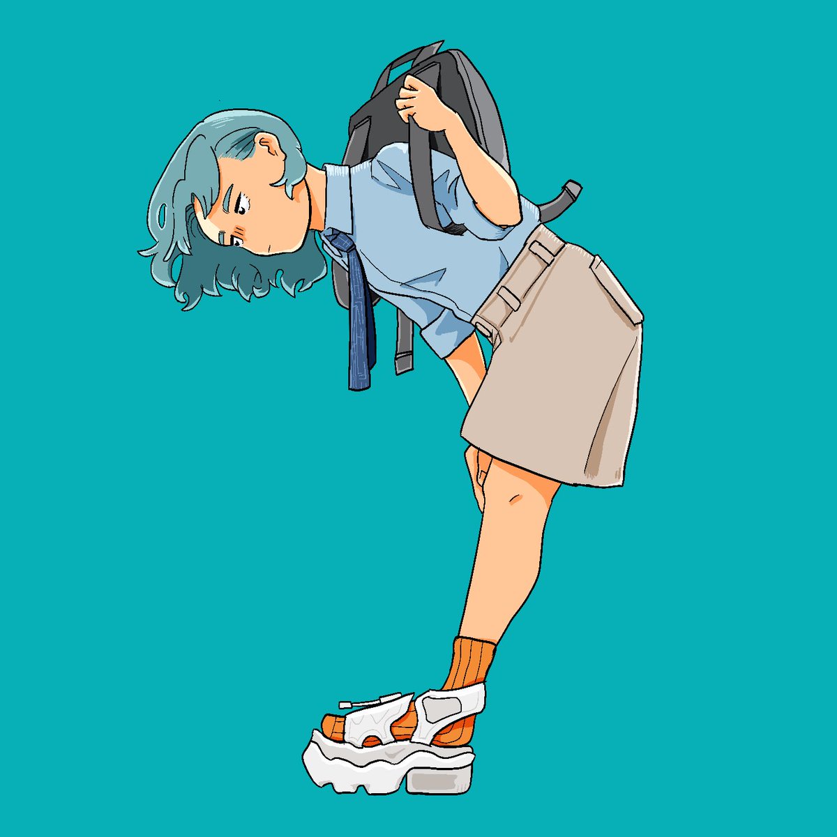 夏、ショートパンツばっかりになってしまう