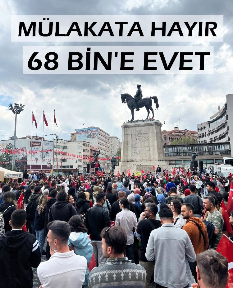 Ümit Özdağ; Atama bekleyen binlerce öğretmen kadro bekliyor. 9 aydır söz verilmiş olmasına rağmen kadro verilmediği için atanamayan öğretmenlerin sesini duyun!

#SnErdoğanTekiniAzlet