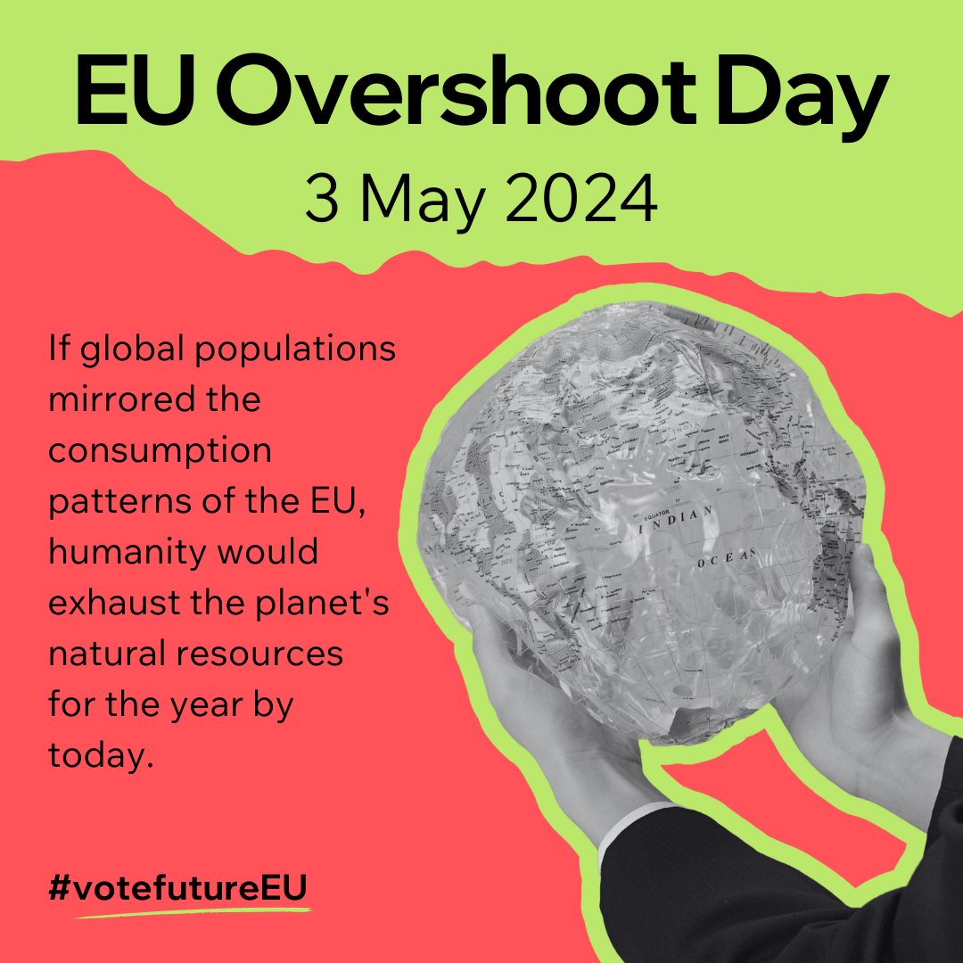 ✍️The EU accounts for only 7% of the world’s population and yet we would need three planets to satisfy our demand if everyone lived like Europeans, write @EsterAsinEU, @WilliamTodts, @ArielBrunner, @MartinellChiara, @tenBrinkPatrick Read their op-ed for @euronews 👇…