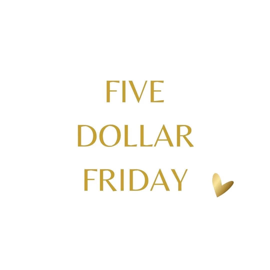 dolla dolla bills yall $5 Friday starts now! KaciLennox.com