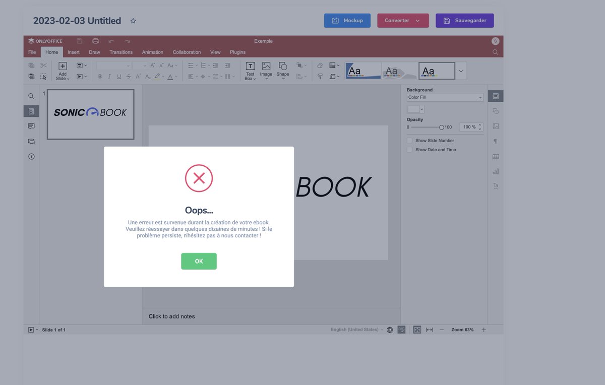 InstitutKemelya's tweet photo. @SonicBook_ Sa serait agréable que ca fonctionne comme vous le montrer moi rien ne fonctionne :( et vous répondez pas au mail ces très long le service client et j ai achetté la version pro et elle n'est pas active dans mon compte et regarder apres 4 reprises et changement de template bug https://t.co/bX5a1la1mw