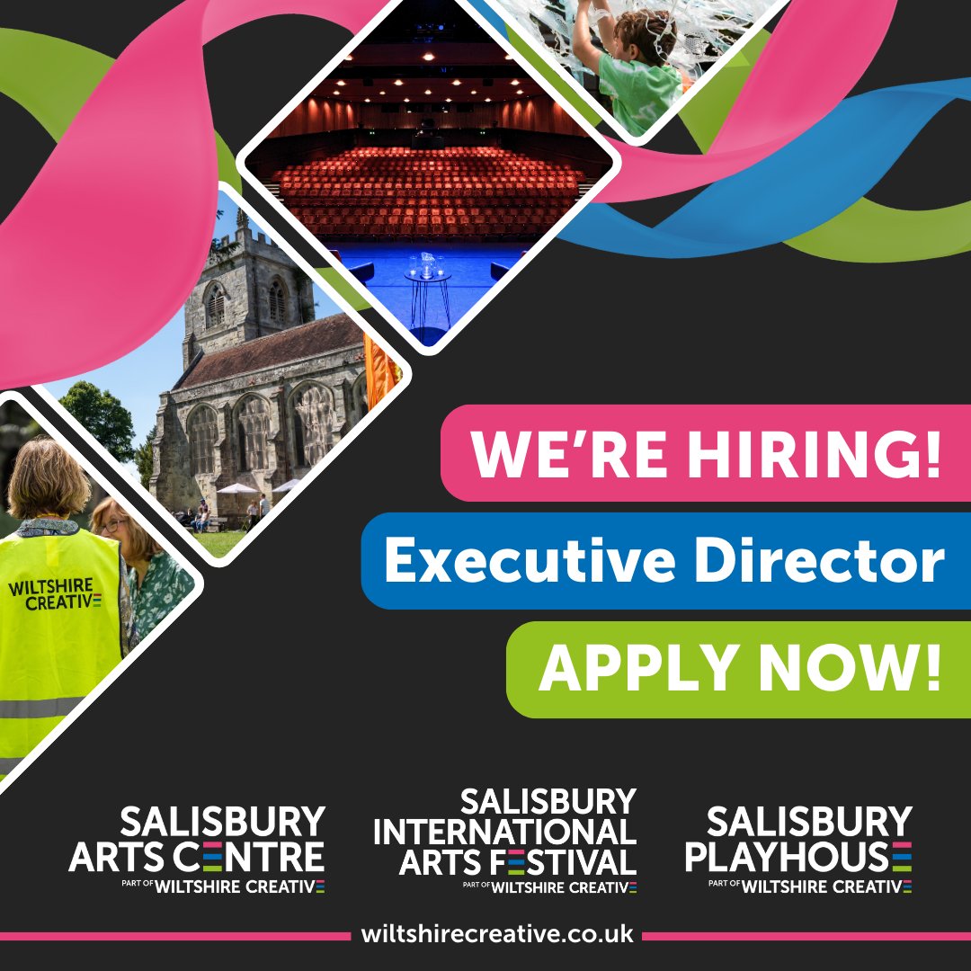 We're looking for a new Executive Director We are looking for an experienced arts sector leader who can help drive Wiltshire Creative towards greater heights and oversee the continued evolution of one of the country's liveliest artistic organisations.