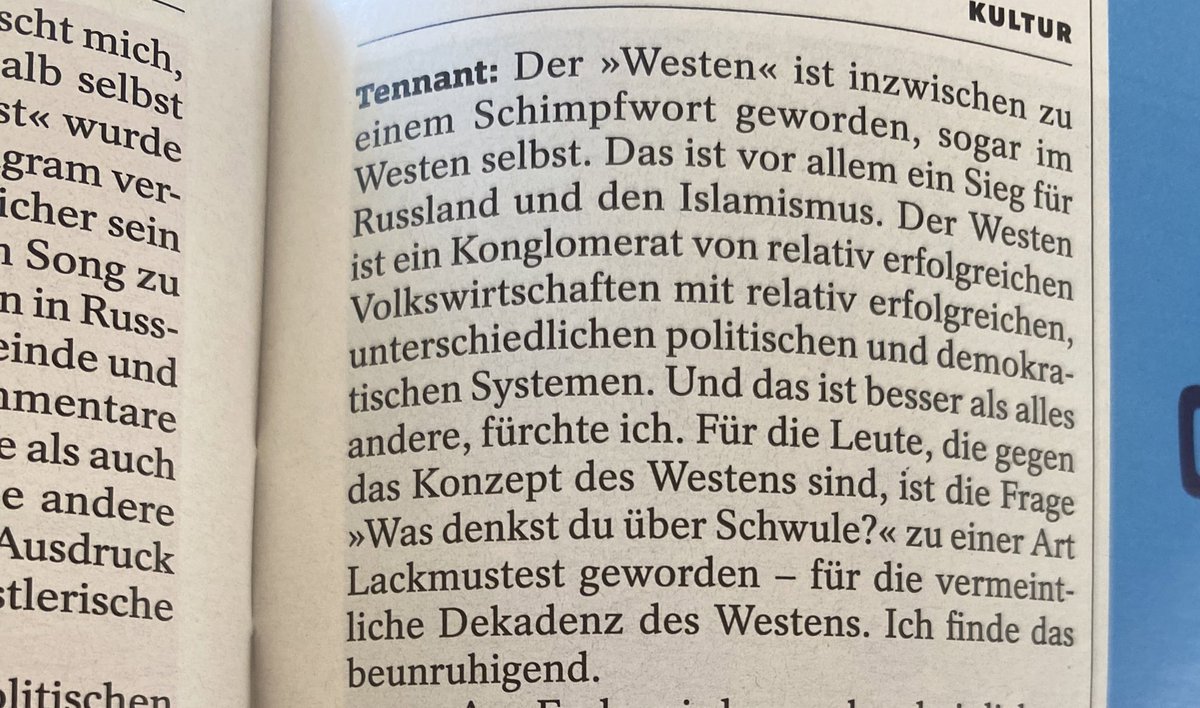 Im @derspiegel die @petshopboys absolut klar. Die Wahrheit ist konkret. Hier, bitte: