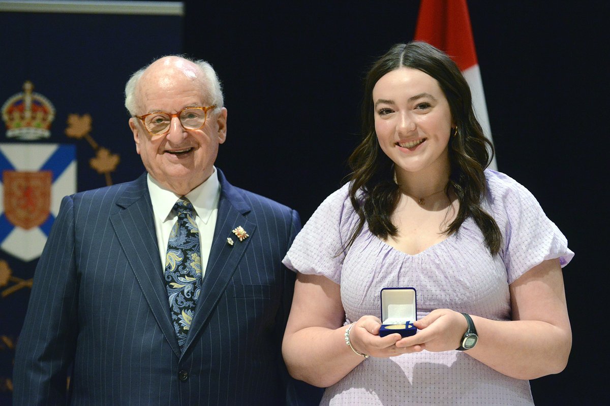 Outstanding Grade 11 students were recognized at the LG's Education Medals Ceremony. Since it was established in 1961, the medal has acknowledged students for their academic record, leadership qualities & service to their communities. Photos: bit.ly/400tAr3 @nseducation