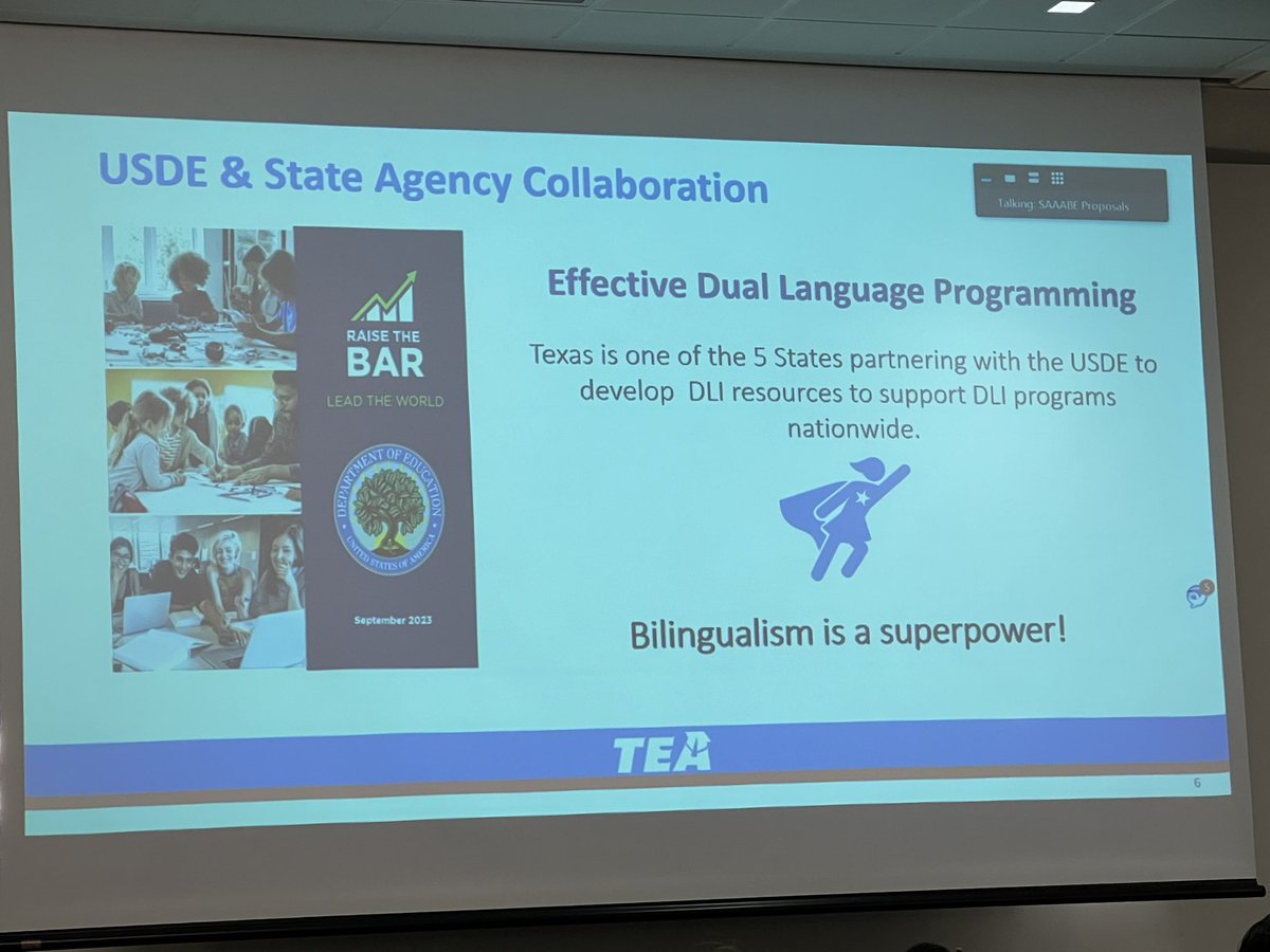 <a href="/SAAABEofTexas/">@SAAABEofTexas</a> <a href="/NisdBILESL/">NISD Bilingual & ESL</a> <a href="/NISDElemCI/">Elementary CI</a> <a href="/nisdelemelar/">Elementary ELAR</a> <a href="/RLA_Veronica/">Veronica Espinoza, M. Ed.</a> <a href="/LauraHu16/">Laura Huerta</a> Elementary RLA at the 45th annual SAABE conference, supporting our bilingual programs, students and educators🙌🏻🎊 #echaleganas #somosbilingües #biliteracy #bilingual #bilingualismisasuperpower