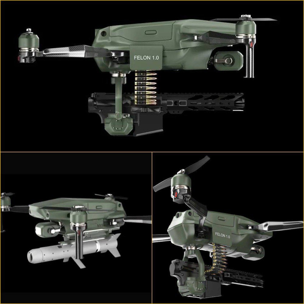 Wow. Now the US has designed a UAV for Ukraine equipped with a 5.56 cannon. Times have completely changed