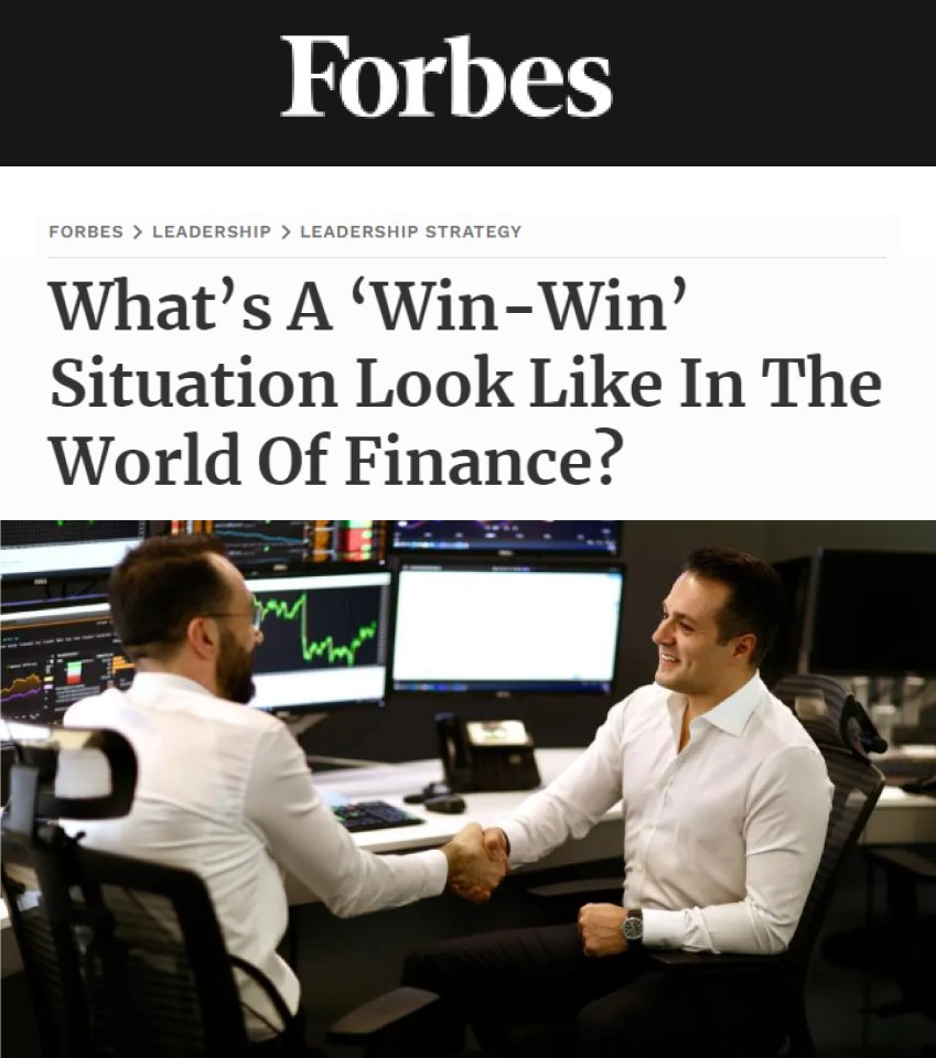 Ever wondered what a 'win-win' situation looks like in the realm of finance? Explore this concept in depth in our thought leadership article, featuring insights from FTD founder and CEO Orhan Ural, exclusively published in @Forbes. Read now: forbes.com/sites/katevita… #Forbes…