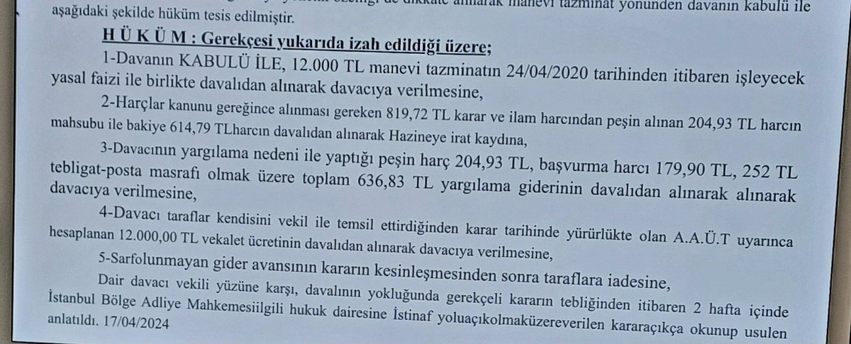 SPK tarafından defalarca para cezası ve işlem yasağı almış Derinhisse mahlaslı Önder Tavukçuoğlu'nun, yatırımcılara 'Al' deyip, ardından bu hisseleri sattığını ve Lisanssız Sermaye Piyasalarında alım satım tavsiyesi verdiğini ifşa etmem dolayısıyla bana ettiği hakaretlere karşı…