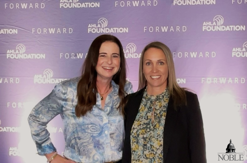 This week, Noble’s Lisa Smith and Denise Kauble attended the American Hotel & Lodging Association's ForWard conference in Chicago, where they engaged with industry leaders in tailored sessions and established meaningful connections with fellow professionals. Noble is proud to