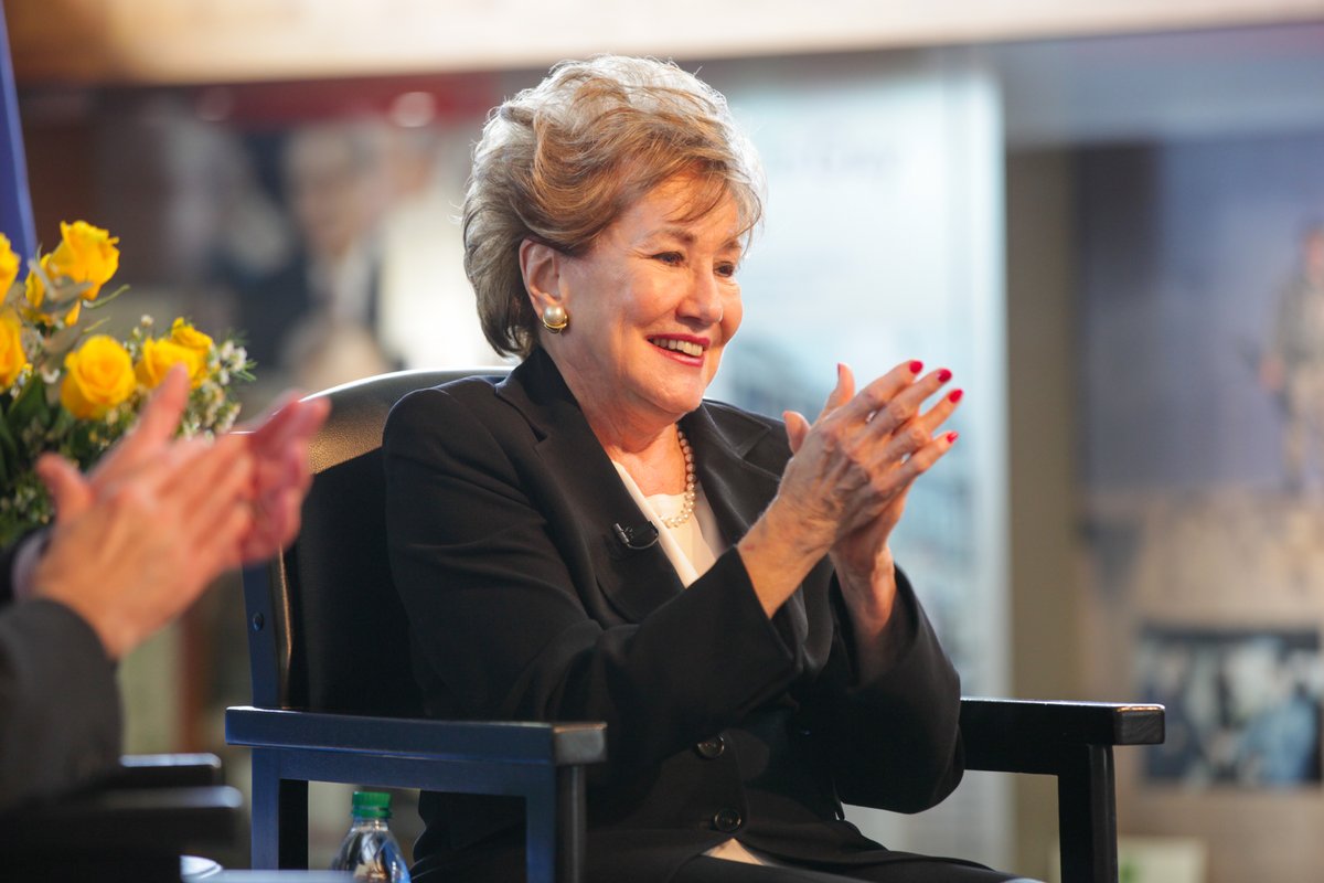🎖️ Our friends @DoleFoundation announced today that Senator Elizabeth Dole will receive the Presidential Medal of Freedom at a White House ceremony later today!