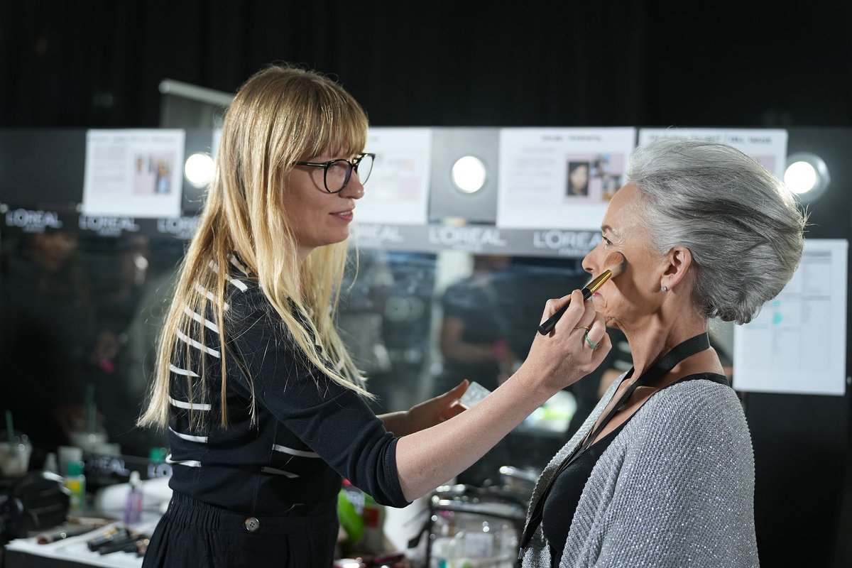 Behind the scenes with @CarltonHair_SA and @lorealrsa at #SS24 of South African Fashion Week hosted at @TheMallOfAfrica #SAFW #MallOfAfrica #CRUZSAFW #ISUZUxSAFW #ForEverydayForEverywhere #LOREALPARISSAFW #MRPRICExSAFW #CarltonHairSAFW #BELGOTEXxSAFW