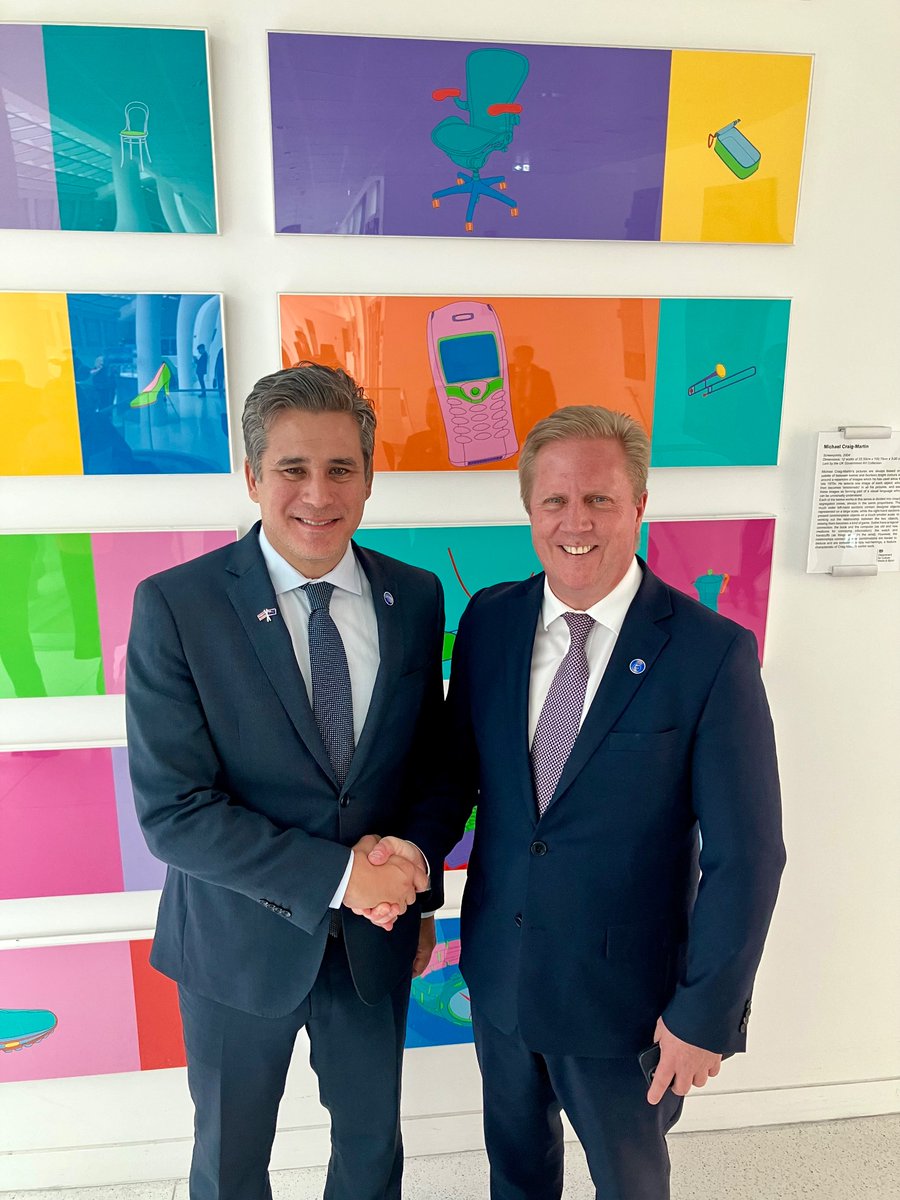 Always good to catch up with Minister @Manuel_Tovar_R of 🇨🇷Costa Rica. As small economies, we have a close working relationship on a shared trade agenda