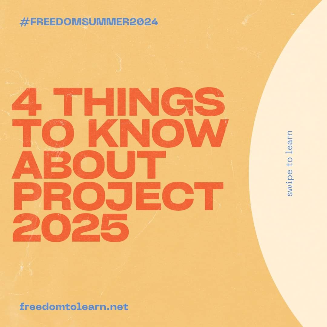 The far right is trying to erase Black literature and ideas from our curricula. Don't let extreme politicians take it from you.Throughout the day, NCNW Chicago Central Section will post four things to know about Project 2025!!!
#FreedomToLearn #FreedomSummer2024 #NCNWStrong #NCNW