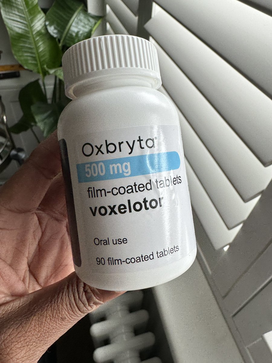 I’m so happy to hear that @NICEComms have approved Voxelotor on the NHS for the treatment of sickle cell. I have been on the medical trial for this since 2018. 

Due to complications I can’t have blood transfusions and this has helped to increase my haemoglobin.

#sicklecell