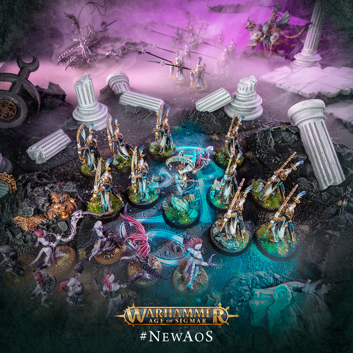 Narrative gamers, unite! You can write your own story with a freshened Path to Glory system for #NewAoS. ow.ly/Rab650Rvwmr #WarhammerCommunity